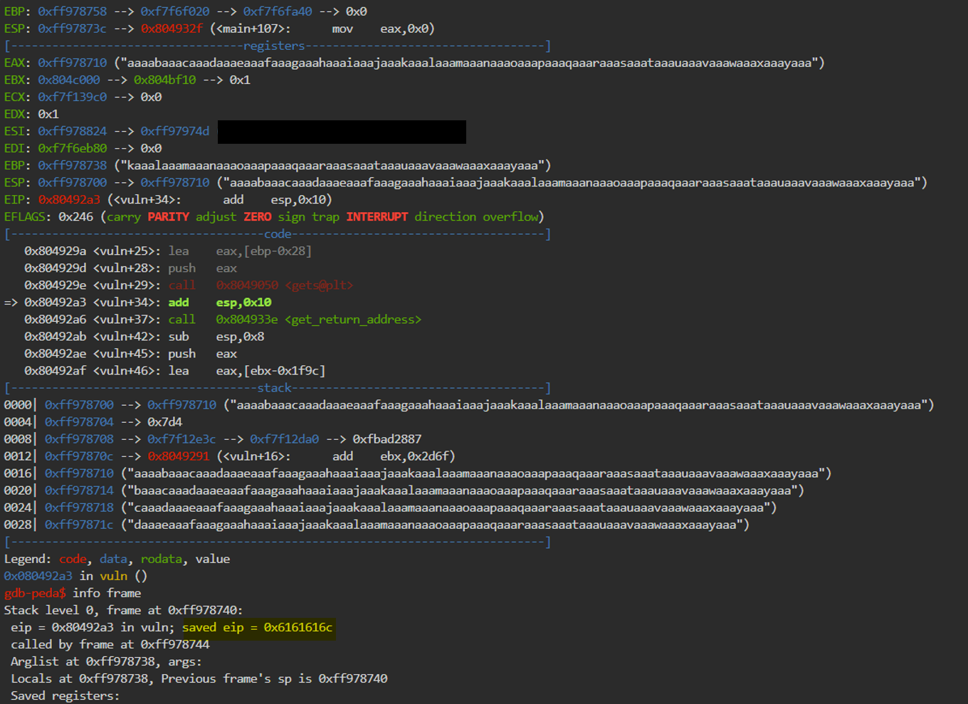 gdb_padding